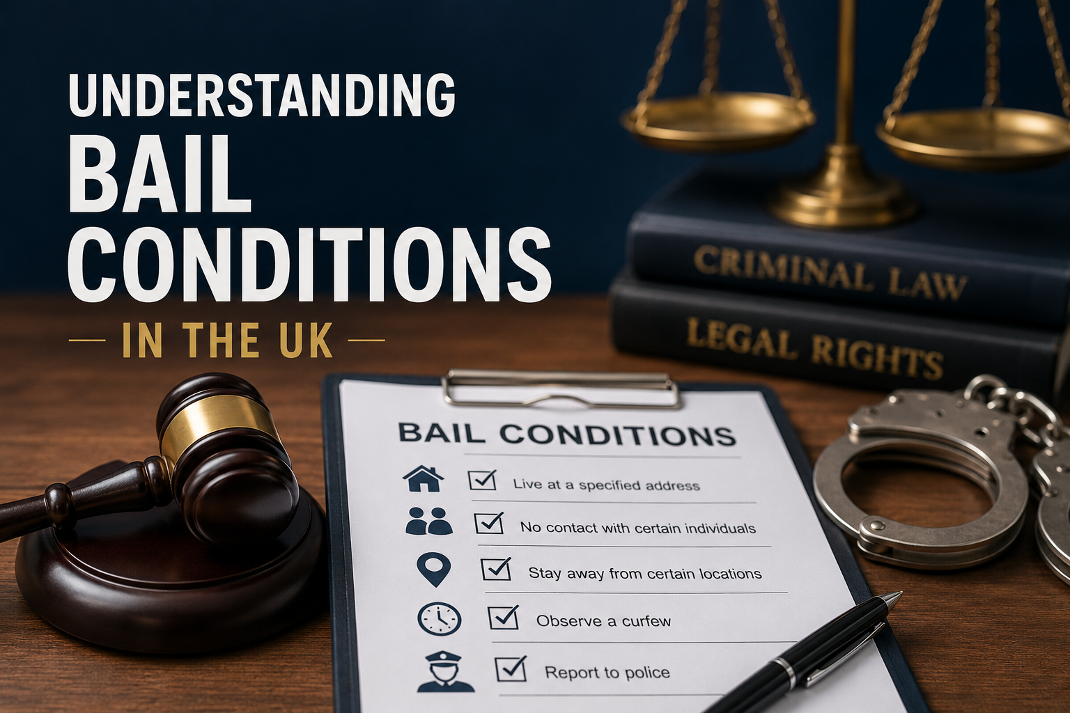 Bail Conditions Examples Understanding Bail Conditions in the UK - Arford Henderson Law